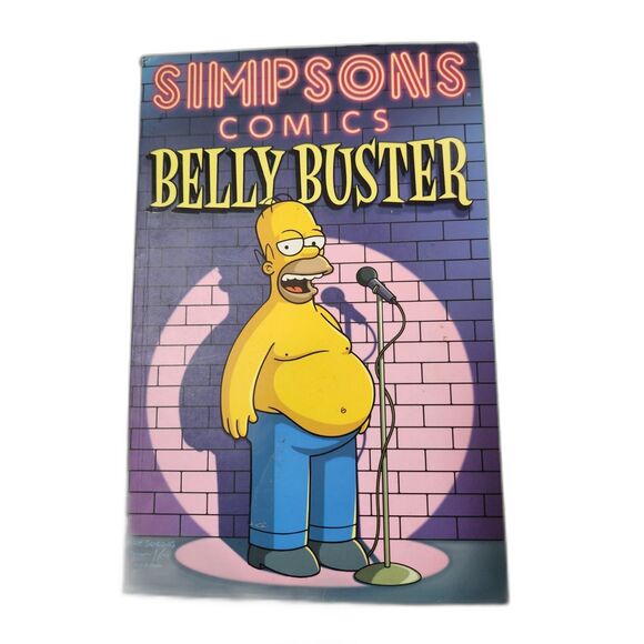 Simpsons Comics Belly Buster Book | 2004 Bongo Entertainment - Picture 3 of 5